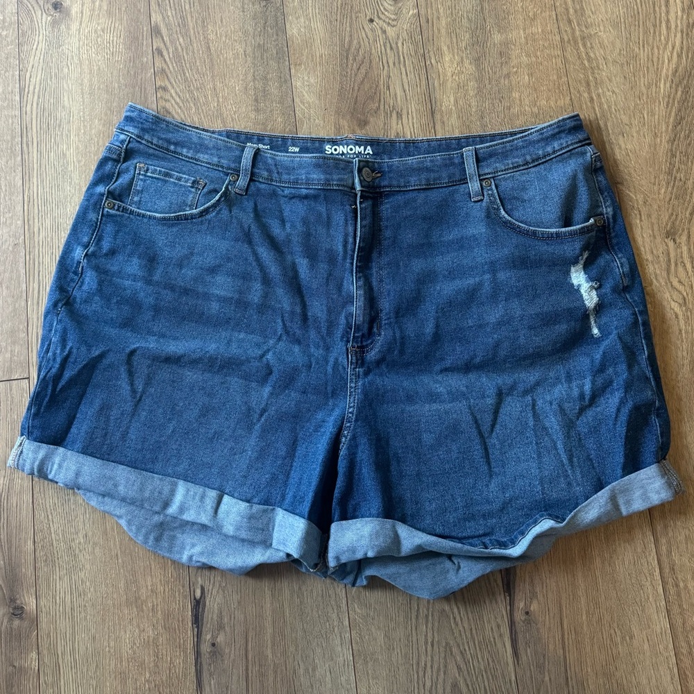 PLUS SIZE DENIUM SHORTS✨